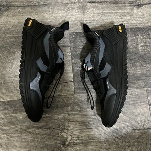 Brand black sneakers